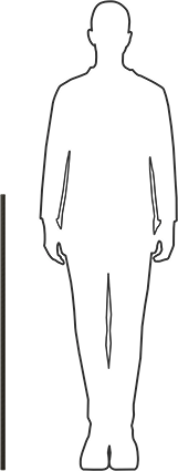Image of Product. Side1 orientation. Contains SizingReference. Class 8.8 Medium-Strength Steel Threaded Rod, M20 x 2.5 mm Thread Size, 1 M Long.