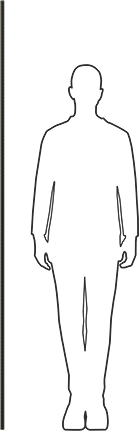 Image of Product. Side1 orientation. Contains SizingReference. Class 8.8 Medium-Strength Steel Threaded Rod, M20 x 2.5 mm Thread Size, 2 M Long.
