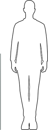 Image of Product. Side1 orientation. Contains SizingReference. Medium-Strength Threaded Rod, Class 8.8 Zinc-Plated Steel, M10 x 1.5 mm Thread, 1 M Long.