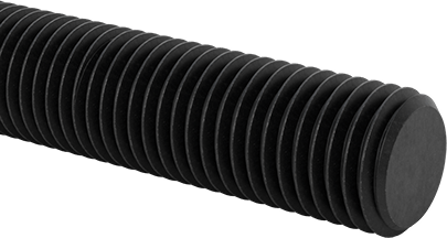 Image of Product. Front orientation. Medium-Strength Threaded Rod, M20 x 2.5 mm Thread Size, 300 mm Long.