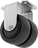 Cart-King Casters with Rubber Wheels 