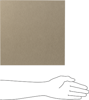 Image of Product. Side1 orientation. Contains SizingReference. Garolite Sheet, 12" Wide x 12" Long, 5/8" Thick.