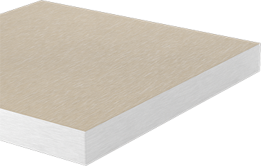 Image of Product. Front orientation. Garolite Sheet, 6" Wide x 6" Long, 5/8" Thick.