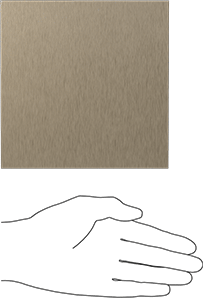 Image of Product. Side1 orientation. Contains SizingReference. Garolite Sheet, 6" Wide x 6" Long, 5/8" Thick.