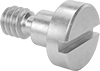 Stainless Steel Low-Profile Slotted Precision Shoulder Screws