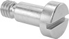 Stainless Steel Low-Profile Slotted Precision Shoulder Screws