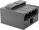 Image of Product. Style B. Front orientation. Wire Splices, Connectors, and Taps. Quick-Connect Push-On Wire Connectors, Fully Insulated, Style B.