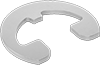 Reinforced Side-Mount External Retaining Rings