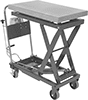 Weighing and Counting Foot-Operated Mobile Lift Tables