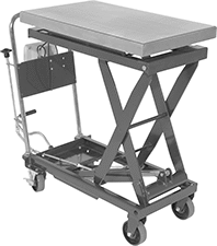 Image of Product. Front orientation. Scales. Weighing and Counting Foot-Adjust Mobile Lift Table Scales.