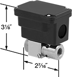 Image of Product. Front orientation. Contains Annotated. Differential Pressure Transmitters. High-Accuracy Differential Pressure Transmitters.