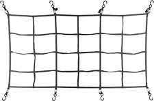 Image of Product. Front orientation. Cargo Nets. High-Strength Cargo Nets, With Hook Attachment.