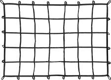 Image of Product. Front orientation. Cargo Nets. High-Strength Cargo Nets, With Loop Attachment.