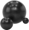 Chemical-Resistant Ultra-High Temperature FFKM Rubber Balls