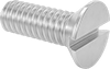 Aluminum Slotted Flat Head Screws