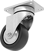 Creston Casters with Rubber Wheels