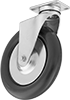 Creston Casters with Rubber Wheels