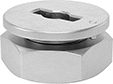 Image of Product. Thread In. Front orientation. Fixture Clamps. Quarter-Turn Quick-Change Fixture Clamps, Cam Receptacles, Thread In.