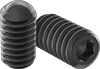 Steel Oval-Tip Set Screws