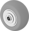 Easy-Turn Rubber Wheels
