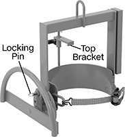 Image of Product. Front orientation. Contains Annotated. Pail Lifters.