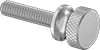 Stainless Steel Flared-Collar Knurled-Head Thumb Screws