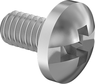 Image of Product. Front orientation. 18-8 Stainless Steel Screws for Binding Barrels, 8-32 Size.