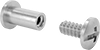 18-8 Stainless Steel Binding Barrels and Screws