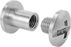 18-8 Stainless Steel Binding Barrels and Screws