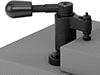 Hold-Down Fixture Clamps with Handle