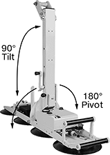 Image of Specification. Front orientation. Contains Annotated. Vacuum Lifters. Vacuum Lifters for Large Panels .