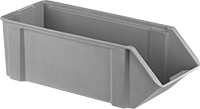 Image of Product. Front orientation. Bins. Fiberglass Bins.