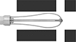 Image of ProductInUse. Side1 orientation. Burs. Burs, Whisk.