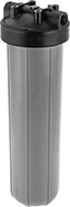Image of Product. Front orientation. Filter Housings. Plastic Filter Housings, Opaque Housing.