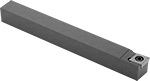 Image of ProductInUse. Insert Shown Installed (Not Included). Front orientation. Lathe Tool Insert Holders. Precision Lathe Tool Insert Holders for Machining Small Parts.