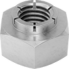 Mil. Spec. Flex-Top Locknuts for Heavy Vibration