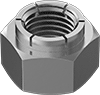Mil. Spec. Stainless Steel Flex-Top Locknuts for Heavy Vibration