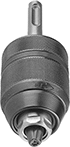 Image of Product. Front orientation. Drill Chucks. Drill Chucks for SDS Plus Rotary Hammers, Keyless Chuck.