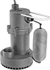 Float-Switch Activated Sump Pumps for Water
