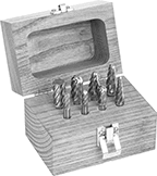 Image of Product. Front orientation. Burs. Bur Sets for Soft Metals and Plastics, Style C.