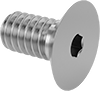 Stainless Steel Hex-Drive Flat Head Screws