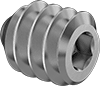 Silver-Tip Stainless Steel Set Screws