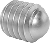 Silver-Tip Stainless Steel Set Screws