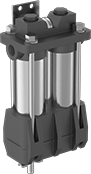 Image of Product. Front orientation. Compressed Air Filters. Two-Stage Compressed Air Filters for Coarse and Fine Particle Removal.