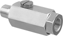 Image of Product. Male Outlet with Opaque Bowl. Front orientation. Compressed Air Lubricators. Compressed Air Lubricators for Air-Powered Tools, Male Outlet, Opaque Bowl.