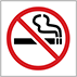 Image of Product. Front orientation. Labels. Smoking Control Labels , No Smoking Symbol.