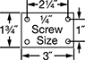 Image of Specification. Front orientation. Contains Annotated. Mounting Plate Style 1 . Mighty-Lite Casters with Metal Wheels.