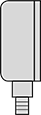 Image of Specification. Front orientation. Bottom Connection. High-Accuracy Digital Pressure Test Gauges.