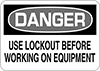 Lockout Signs