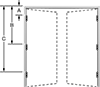 Double-Door Frames for Drywall